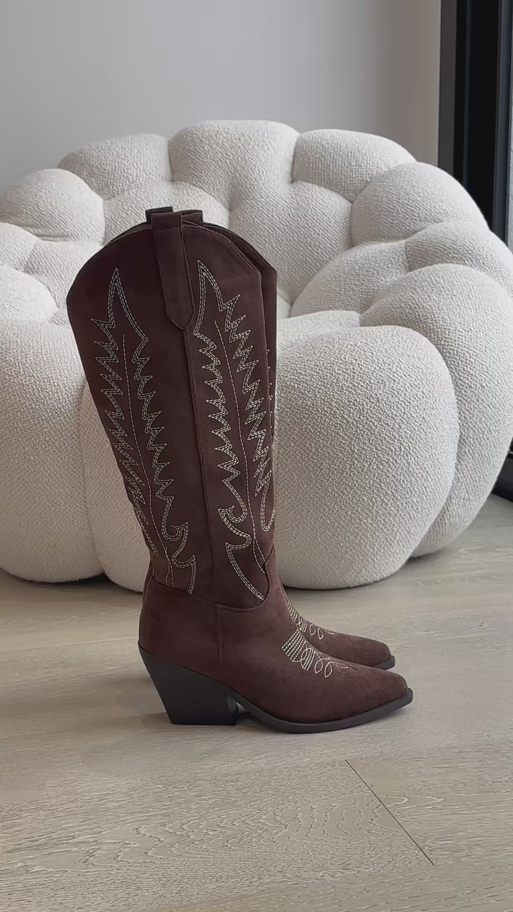 SAVANA – Santiags Chocolat